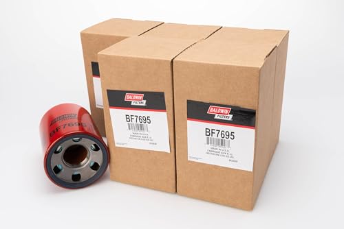 FL983 - Rear Lifting Bracket on Engine May Detach - 2024 Freightliner M2 & 114SD 3 Baldwin BF7695 Natural Gas Fuel Filter (6-Pack) | Spin-On Coalescer | Replaces Cummins 3606712 & Fleetguard NG5900 | Premium Heavy-Duty Replacement fit for Cummins ISL-G & L9N Engines