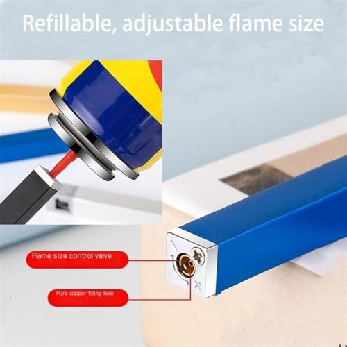 Encendedor metálico ajustable dorado miniatura 5