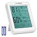 VIVOSUN Digital Indoor Thermometer & Hygrometer with Humidity Guage, Accurate Temperature Humidity Monitor Meter with Touch LCD Backlight for Home, Office, Greenhouse, Indoor Garden (Battery Included)