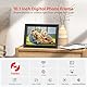 Frameo 10,1 Zoll WiFi Digitaler Bilderrahmen, 1280x800 HD IPS Touchscreen Foto Rahmen, 32GB Speicher, Automatische Rotation, Wandmontagefähig, Teilen Sie Fotos sofort von überall aus