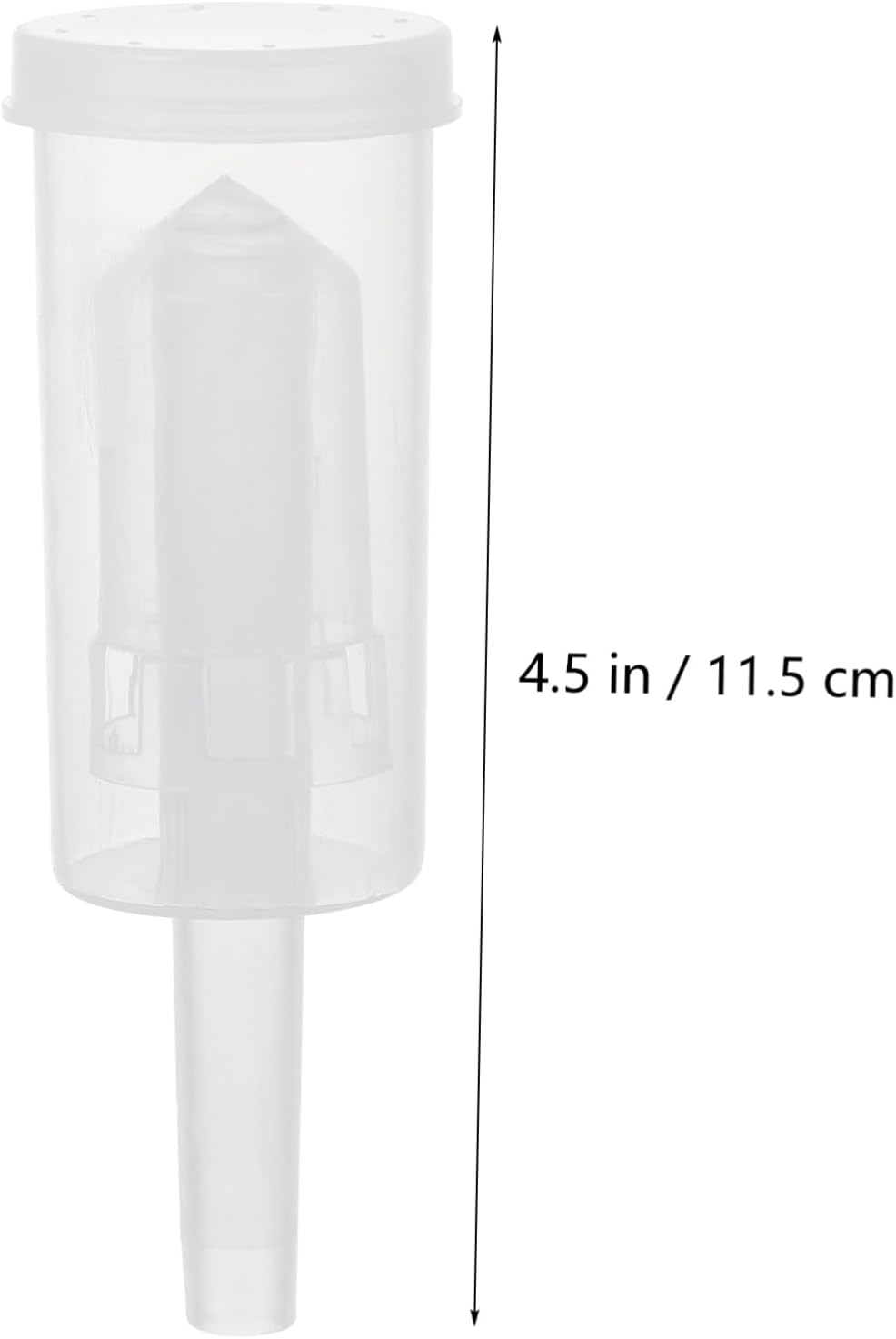 2 Pack Three Piece One Way Valve Brewing Stopper Plastic