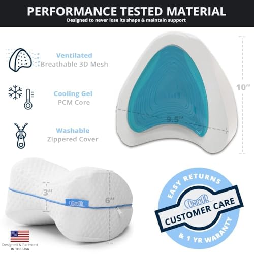 Thumbnail image for Contour Legacy Cool Gel Memory Foam Support Pillow