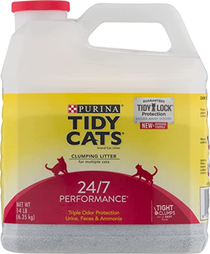 Tidy Cats Scoop 24/7 Performance - 14 Lb #TOP5