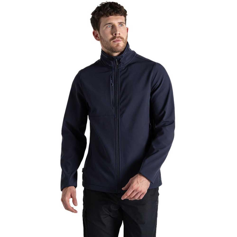 Craghoppers Mens Expert Basecamp Jacket Softshell, Dark Navy, XL