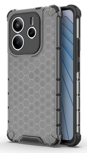 Image of Glasgow Back Case Cover Designed for [ Mi Redmi Note 14 5G ] (Stylish Look | Shock Proof) - Black