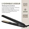 ghd - Lisseur ghd Original - Fer à lisser professionnel (Noir) - Pour des cheveux lisses, doux et brillants - Lissez, ondulez ou bouclez grâce à son design arrondi - Idéal pour tous types de cheveux