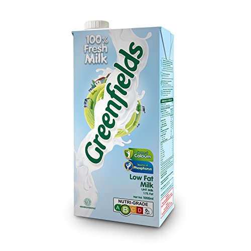 Greenfields UHT Low Fat Milk 1 l