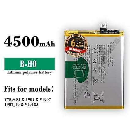 Image of B-H0 Battery for Vivo S1 / 1907 / V1907 / 1907 / V1913A Battery with 6 Month Warranty*** (V274)