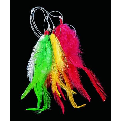 Mackerel Paternoster Colourful Pack of 5, Multi-coloured, Bunt - Image 2