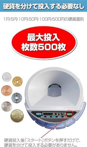 Dtekeac 高速 コインカウンター の商品画像 3