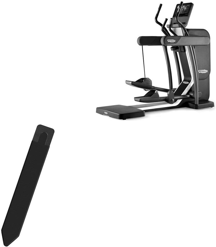 BoxWave Stylus Pouch Compatible with Technogym Artis Vario - Stylus PortaPouch, Pen Stylii Holder Carrier Portable Self-Adhesive - Jet Black