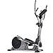 Sunny Health & Fitness Magnetic Elliptical Trainer Machine w/Device Holder, Programmable Monitor and Heart Rate Monitoring, 330 LB Max Weight - SF-E3912