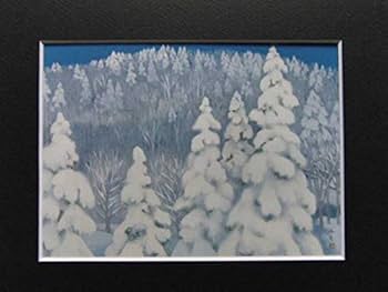 東山魁夷、白夜光、高級額装画、サイン入り、大判、新品額付 東山魁夷、白夜光、高級額装画、サイン入り、大判、新品額付