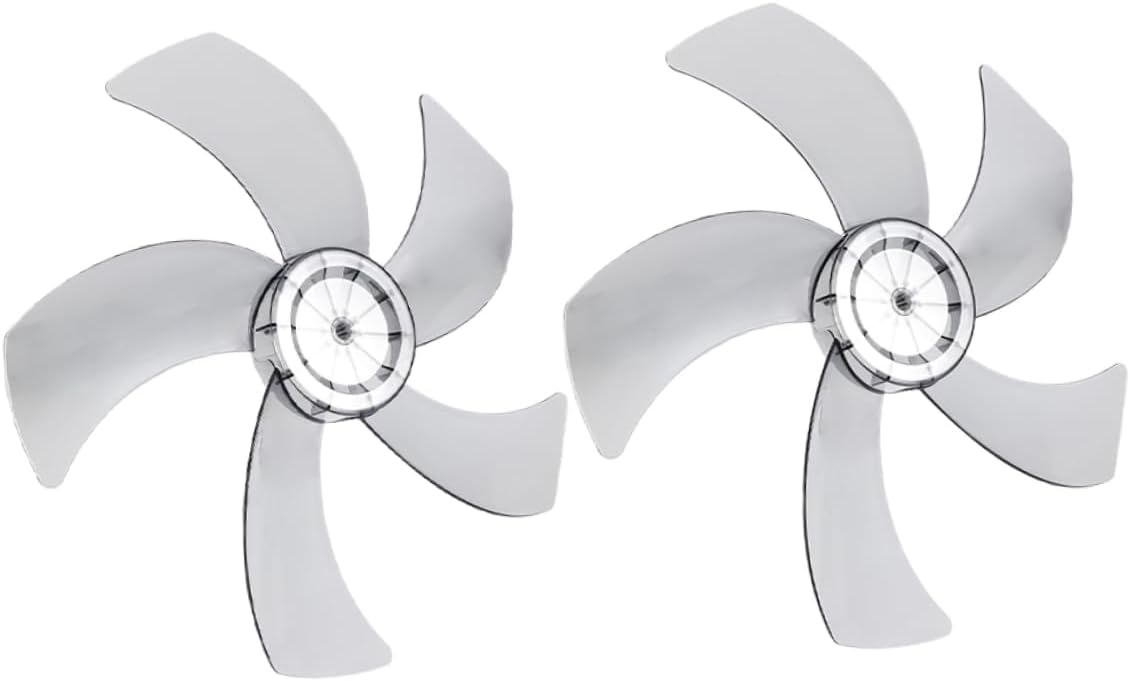 16 Universal Fan Replacement 2pcs Plastic 5-leaf for Standing Table Fans