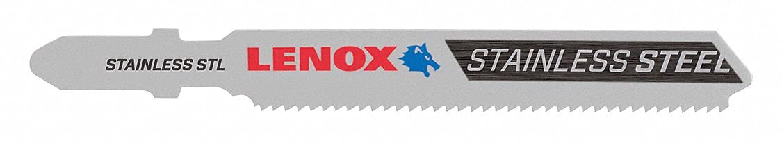LENOX Tools 1991616 - Lama per seghetto alternativo, con codolo a T, in acciaio inox, 8,6 x 9,5 cm, 18 TPI, confezione da 1