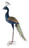 Green Jem Pfau Metall Garten Dekoration, Mehrfarbig, 66 x 38 x 96 cm - 2