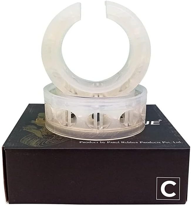 AutoCue Coil Spring Buffer is Compatible For MARUTI ALTO K10 (Size C) REAR, Car Suspension TPU Spring Buffer, Increase Your Car Hight with AutoCue (Set of 2 PCS)