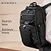 EVERKI Onyx Business Executive Laptop Backpack – Ballistic Nylon & Leather Office Bag, Durable bag with Multiple Pockets, 17.3
