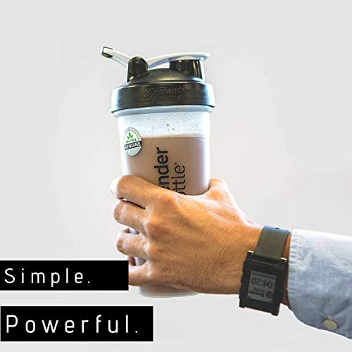 Blenderbottle 2 Pack With Stainless Steel Wire Whisk Ball And Carabiner - Two 20 Ounce Shaker Bottles With Carabiner For Protein Shakes And Supplements - Black And Cyan #TOP7