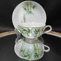 最終値下げ　オールド ノリタケ 竹 　金彩竹図 最終値下げ オールド ノリタケ 竹 金彩竹図