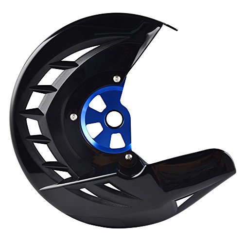 Housse de protection de disque de frein NICECNC noire pour moto Yamaha YZ250F YZ450FX