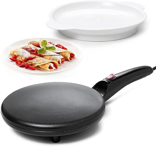 Dosa Maker Auto Power Off | Cooktop Non-stick Automatic Temperature Control | Electric Hot Plate for Pancakes, Blintz, Chapati, Tortillas, chilla, crepes, omelets-image-28