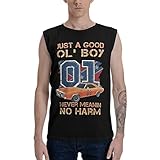 The Dukes Funny of Movie Hazzard Man Sleeveless Performance Gym Tank Tops Workout Muscle T-Shirts...
