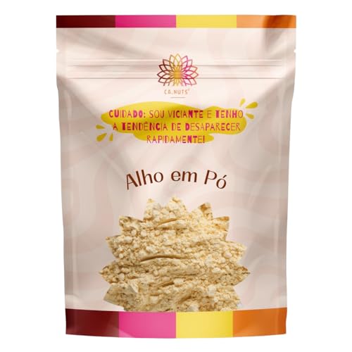 Alho em Pó Premium Ca.Nuts | Linha de Especiárias Premium (500g)