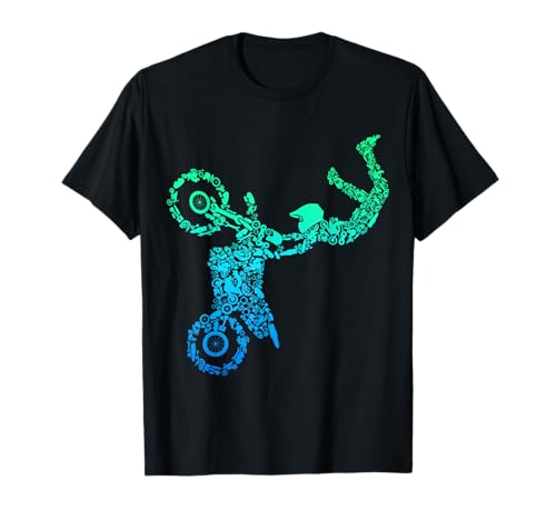Dirt Bike Rider Motocross Enduro Dirt Biking Niños Camiseta