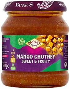 Patak´s - Chutney Mango Dulce, Salsa India, Condimento Sabor Mang...