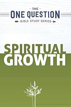 Paperback Spiritual Growth: One Question Bible Study Book