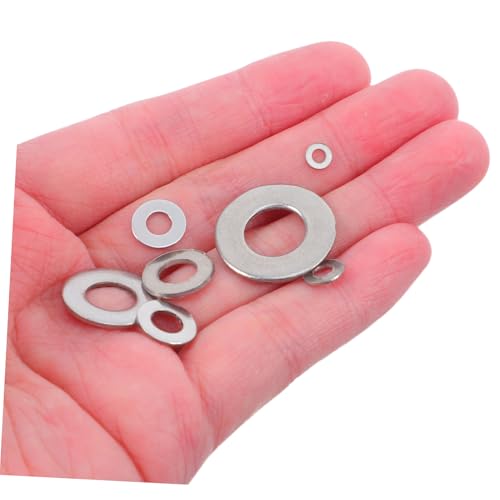 Arandelas planas de acero inoxidable Cabilock kit de 360 piezas para reparación 4