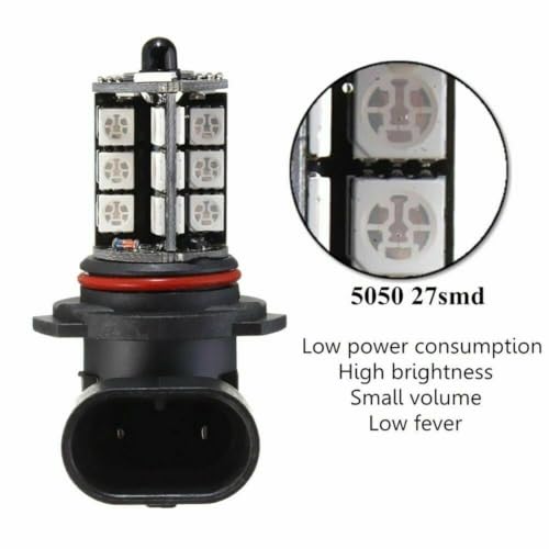 Bombilla coche LED RGB H11 para personalizar la luz de conducción en concentraciones 4