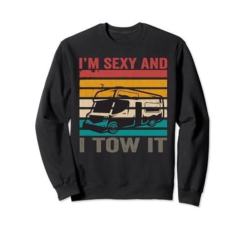 Autocaravana vintage «Soy sexy y la remolque» Sudadera