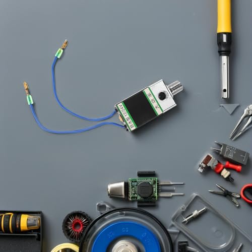 Válvula solenoide compatible con bocina de camión 12v 24v resistente 7
