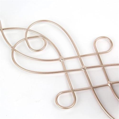 Candelabros de pared dorados en pack de 2 piezas de hierro para decorar el salón 2