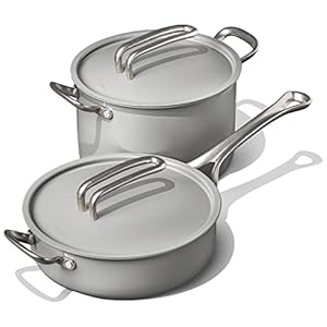 Risa Induction Cookware Pot and Pan Set by Eva Lon...