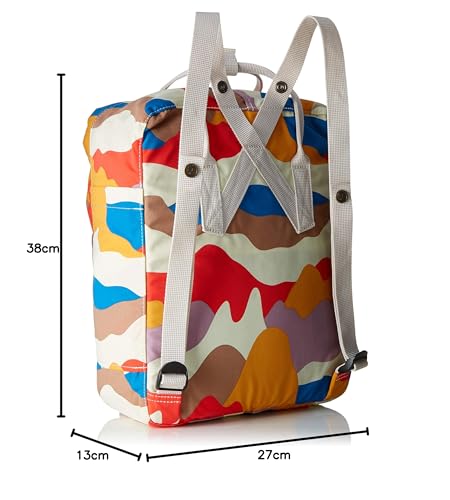 Fjällräven Tiffen ALLRAVEN KeFornken Art Rucksack, Unisex, Erwachsene Einheitsgröße Mehrfarbig (spring landscape)