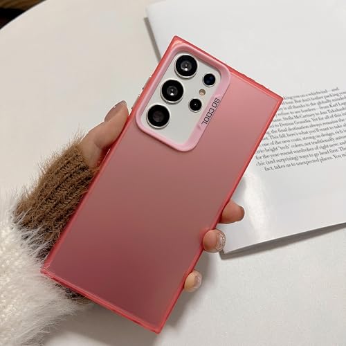Coque Samsung S22 Ultra antichoc fine rose silicone rigide de protection