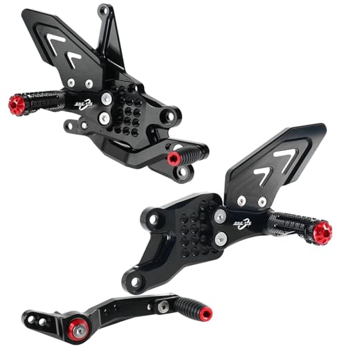 Commandes reculées Yamaha R7 2021-2025 repose pied ajustable moto sport