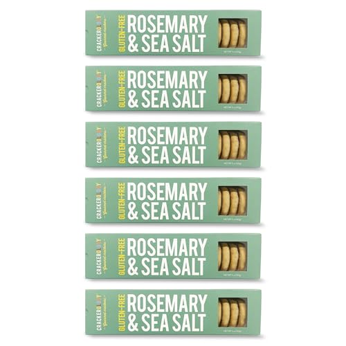 Crackerology Gluten-free Rosemary & Sea Salt Gourmet Crackers & Cookies