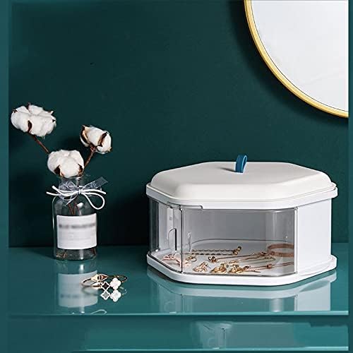 Cosmetic Boxes Multi Layer Desktop Dressing Table Transparent Dressing Table with Lid Storage Nail Polish Cosmetic Mask Lipstick Storage Box Cosmetic Display Cases(B) (C)