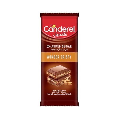 Canderel Crispy Milk Chocolate, 100g