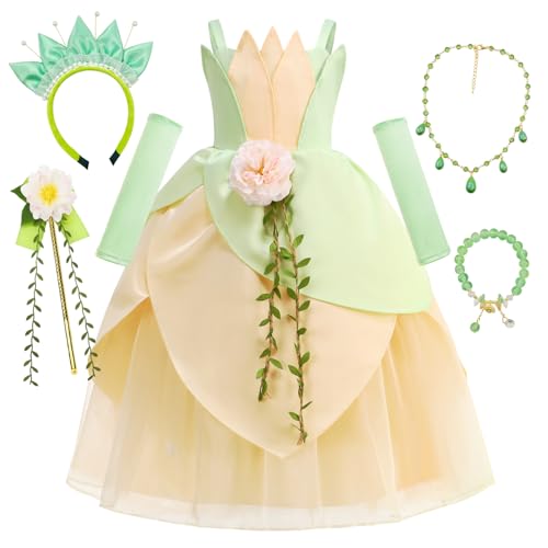 Disfraz Princesa Rana para Niñas con Accesorios miniatura 1