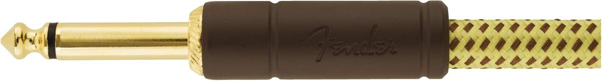 Fender Deluxe Series Instrument Cable - 25 ft – STR/STR – Tweed
