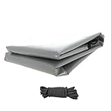 Bâche remorque Noraut Regular – 150 x 105 x 7 cm – PVC 640g/m² étanche & renforcé – Gris – Fabrication française