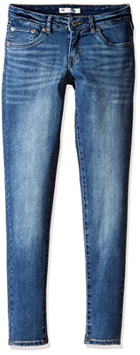 Levi's Big Girls' 710 Super Skinny Fit Classic Jeans, Wave, 10