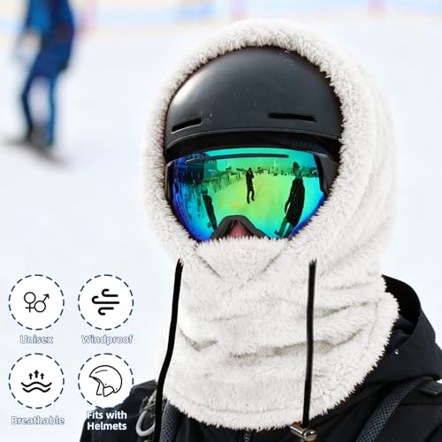 Image of YESLIFE Balaclava Ski Mask for Men and Women, Winter Face Mask, Shiesty for Skiing, Snowboarding & Motorcycle