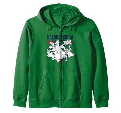 Disney Talespin Baloo's Crew Zip Hoodie ravivez vos souvenirs d'enfance
