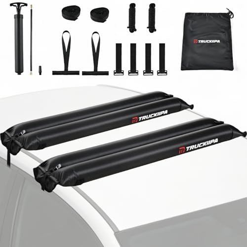 Truckiipa Soft Roof Rack Pads, 2Pcs Universal Inflatable Airbag R...
